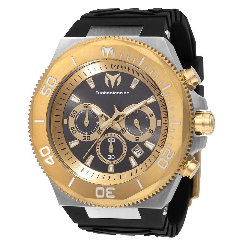 NWT TechnoMarine TM-224018 Manta | Quartz | Black | Men's Watch